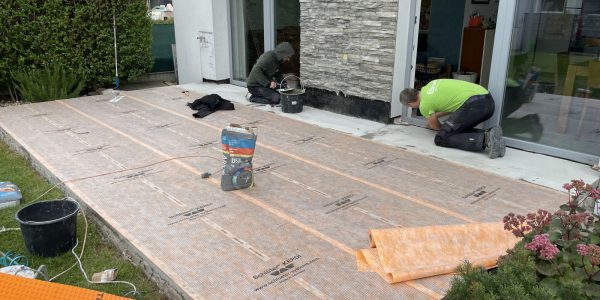 terasa, odizolovanie, hydroizolácia, rekomplett