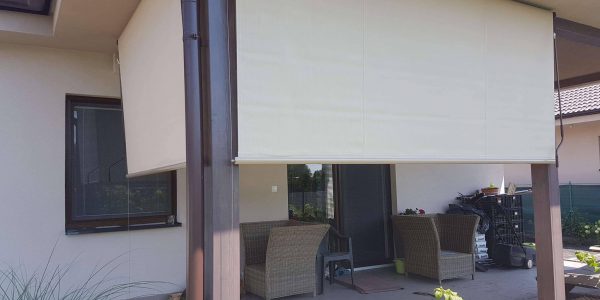 fasádna markíza, rekomplett