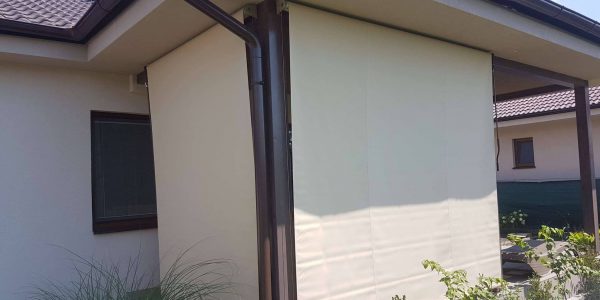 fasádna markíza, rekomplett