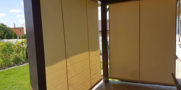 fasádna markíza, rekomplett