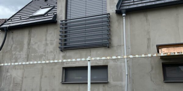 exteriérové vonkajšie žalúzie, ovládanie na ovládač, tieniaca technika, dodávka, montáž, rekomplett