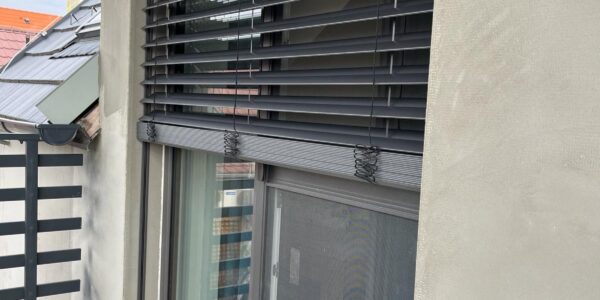 exteriérové vonkajšie žalúzie, ovládanie na ovládač, tieniaca technika, dodávka, montáž, rekomplett